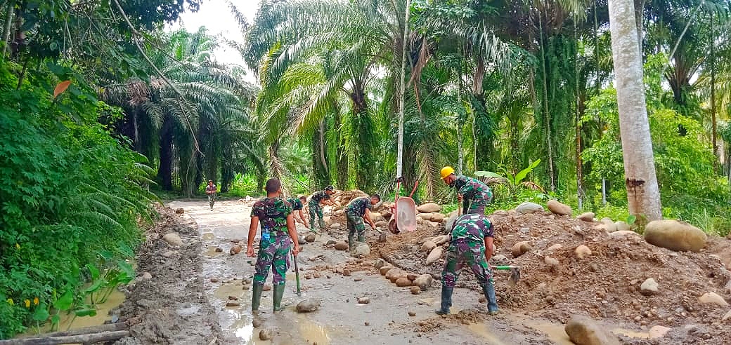 Prinsip Satgas Kodim 0204/DS: Pantang Pulang Sebelum Kerjaan Tuntas