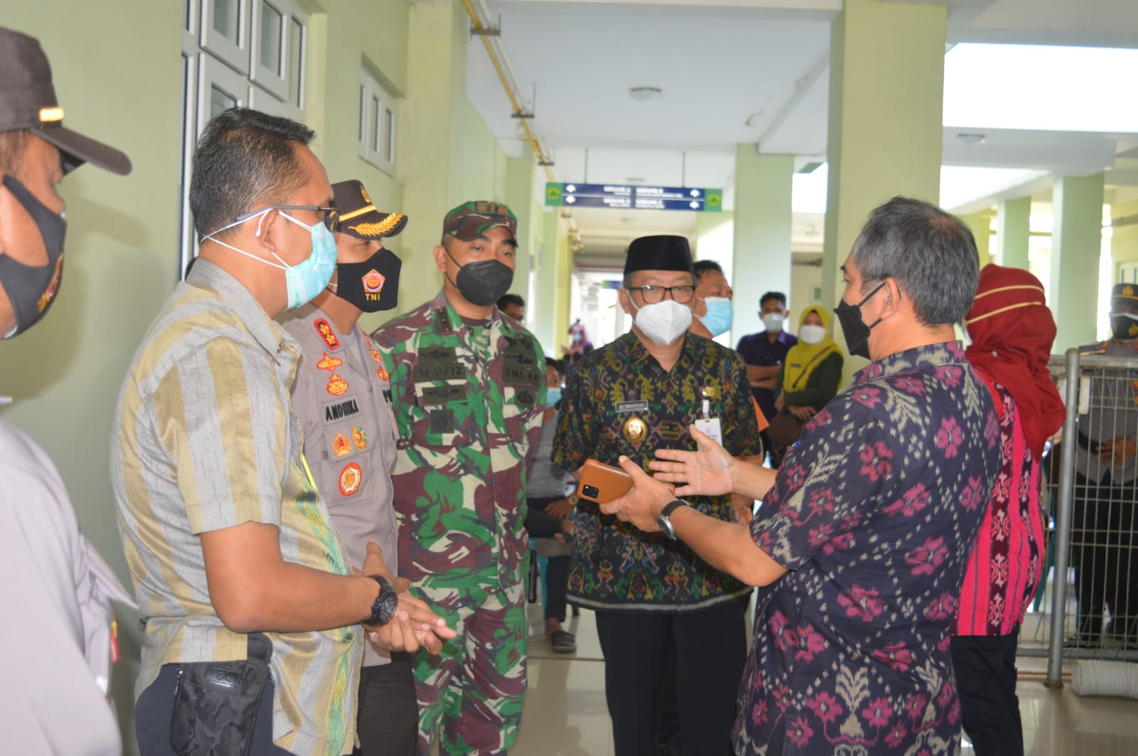 Selain Cek Vaksinasi, Forkopimda Kabupaten Demak Cek Ketersediaan Oksigen Medis di RSUD Sultan Fatah Karangawen