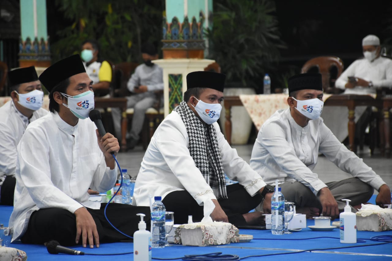 Hadiri Istighotsah Kubro Secara Online, Dandim Madiun Himbau Masyarakat Tetap Istiqamah Jalankan Prokes