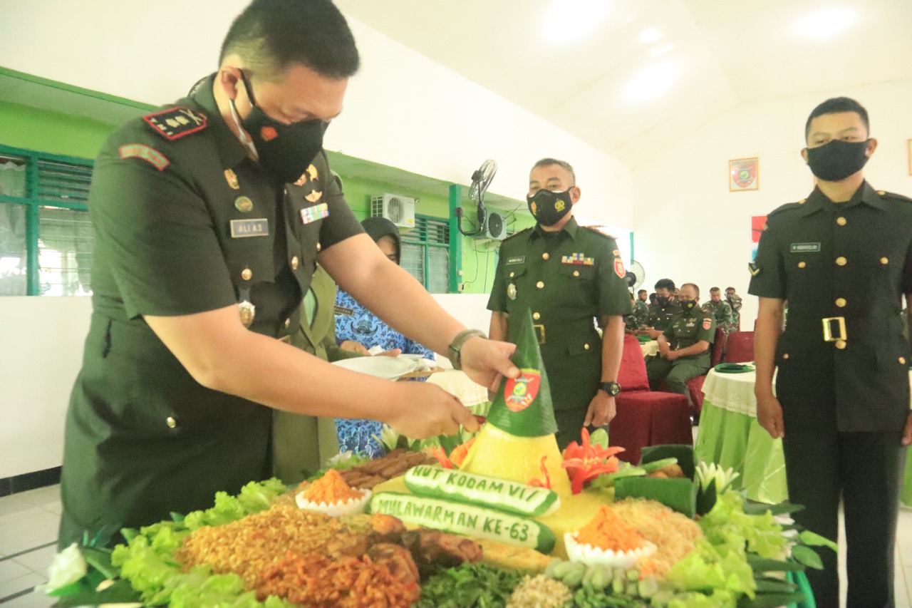 Peringati HUT Kodam Vl/Mulawarman, Kodim 1001/HSU Gelar Syukuran dan Do’a Bersama