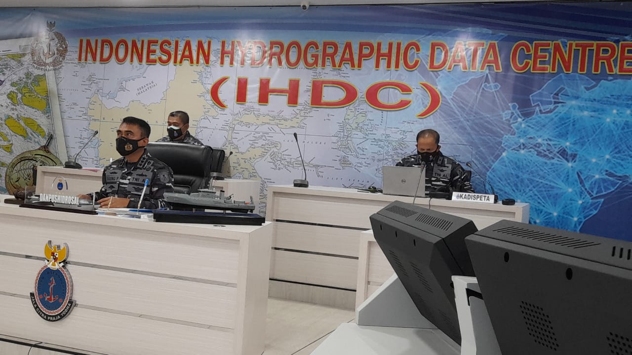 Pushidros TNI AL Sosialisasikan Web-Portal Indonesia Hydrographic Data Center