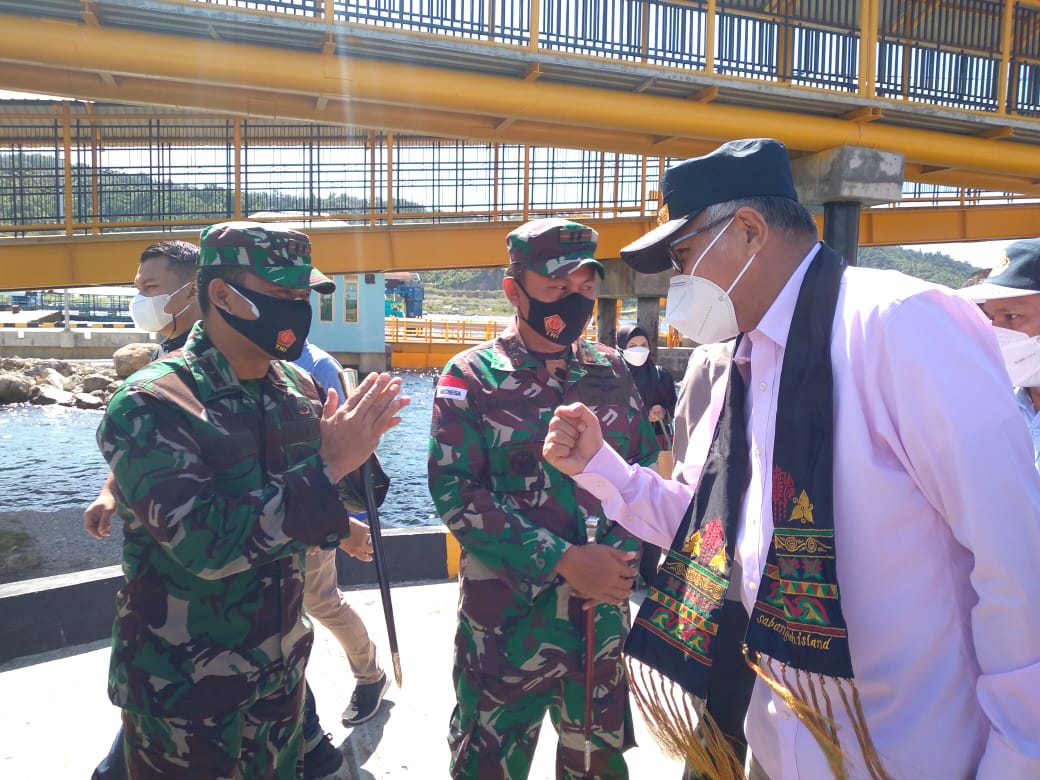 Danlanud Mus Sambut Kunker Gubenur Aceh Ke Kota Sabang