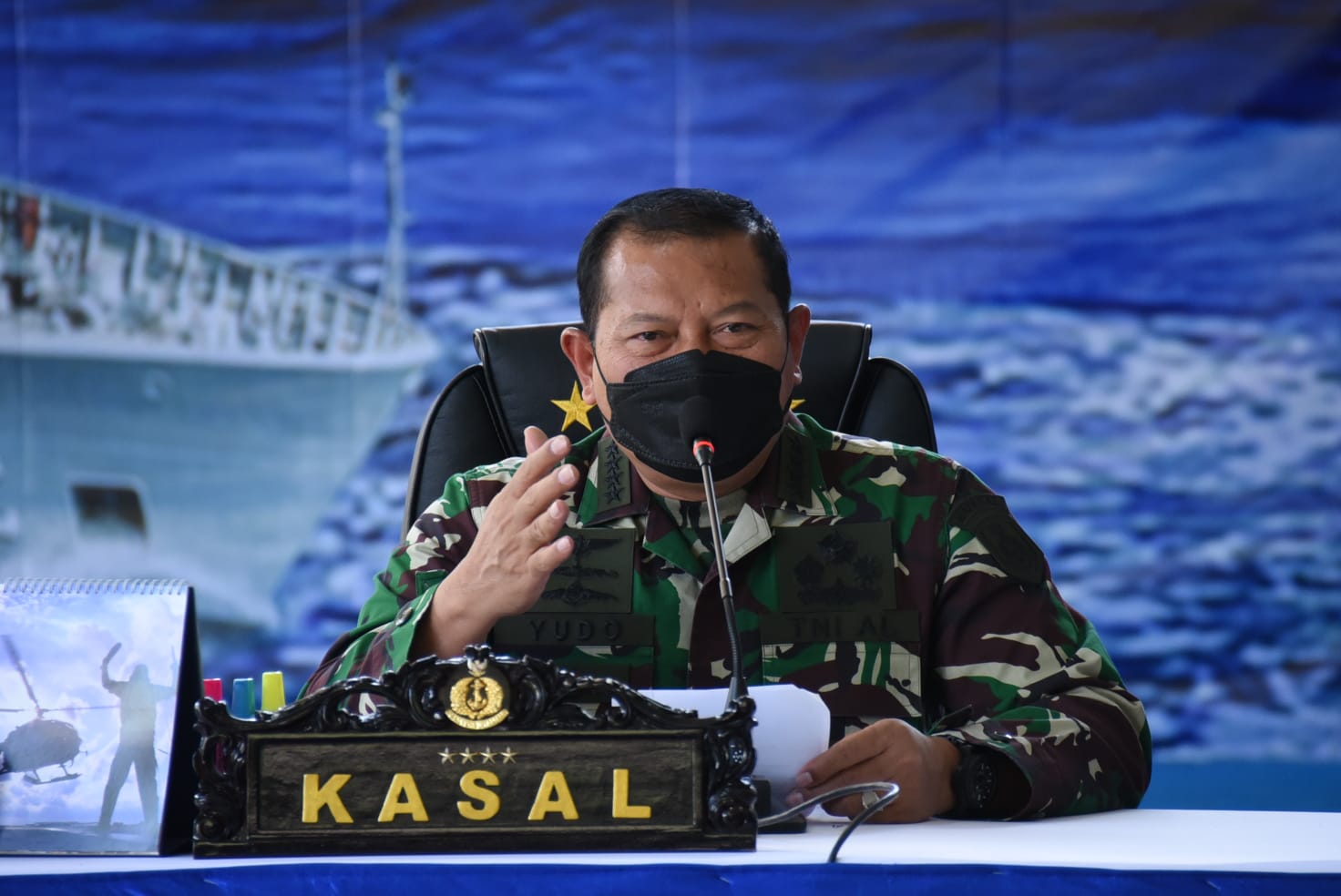 Kasal Laksamana Yudo Tekankan Menjaga Stabilitas Laut Natuna Melalui Diplomasi