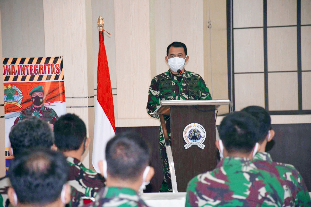 Danrem 081/DSJ Ungkap Pentingnya Penyusunan RKA yang benar dan Akuntabel