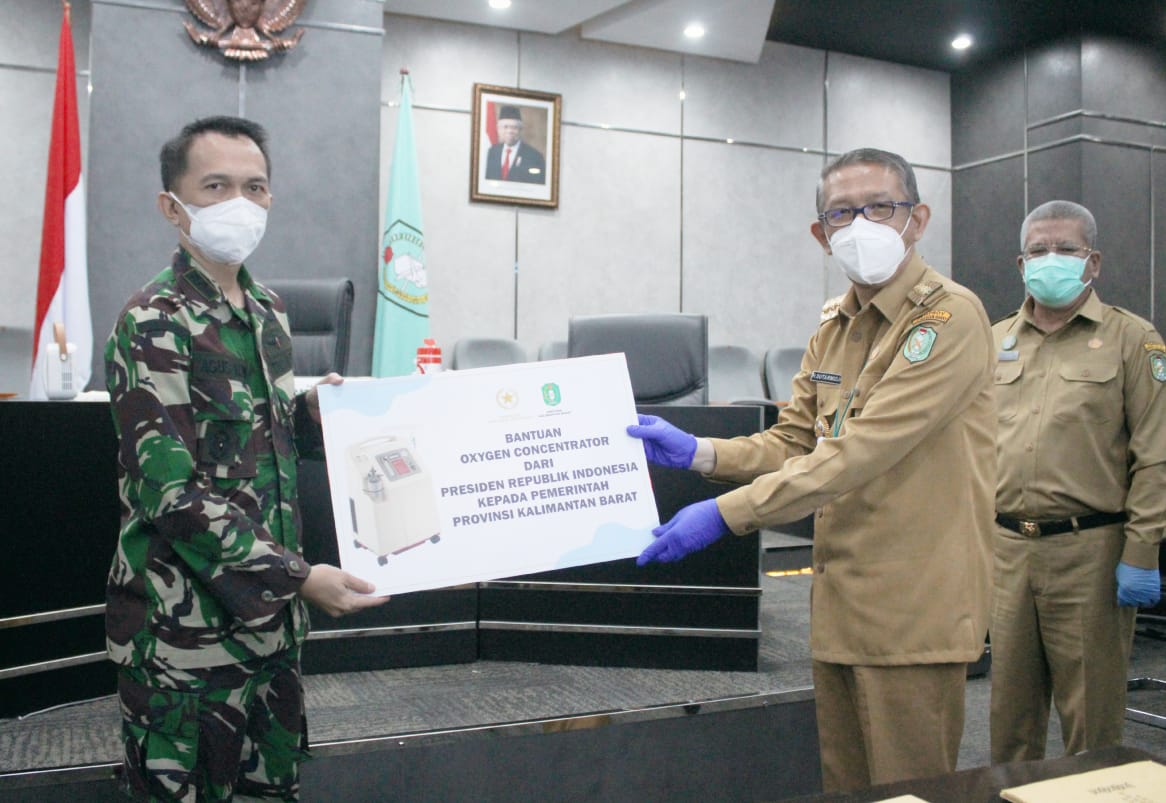 Rumkit Kartika Husada Terima 3 Unit Oxigen Concentrator Bantuan Presiden