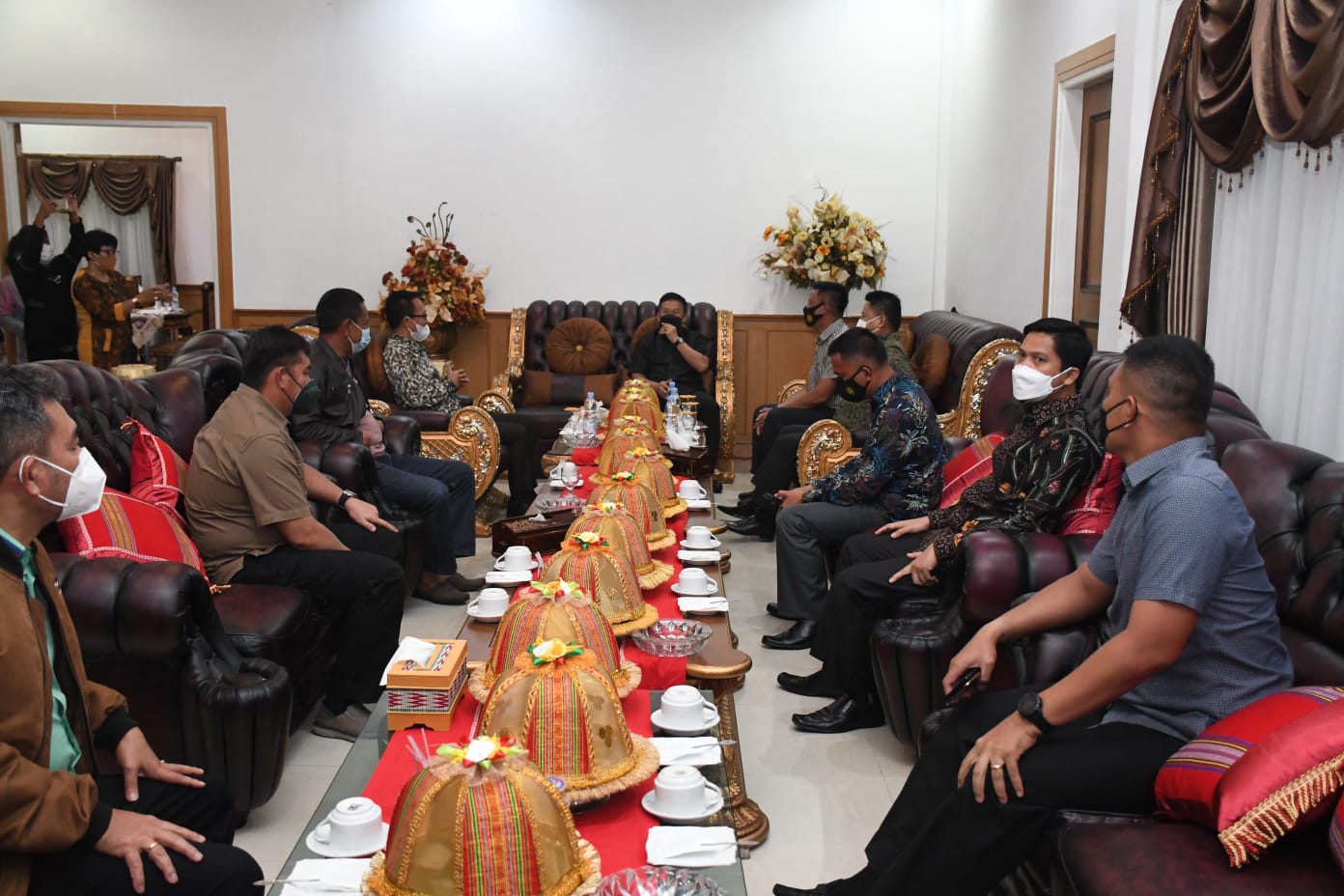 Pangdam XIV/Hasanuddin Silaturahmi dengan Pemerintah Kab. Mamasa