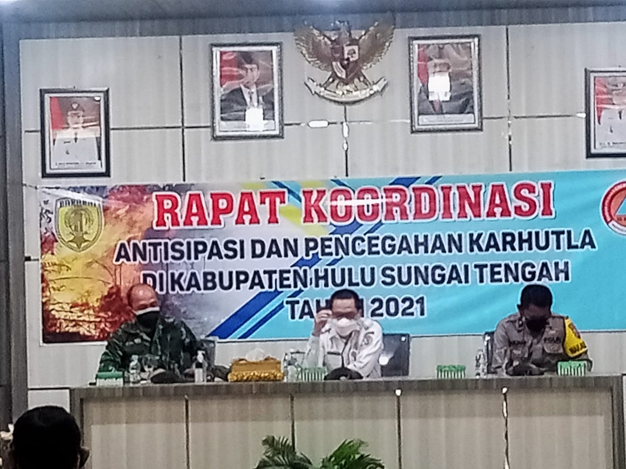 Rakor Antisipasi Dan Pencegahan Karhutla di HST