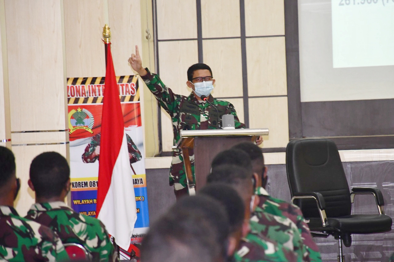 Pesan Pangdam Kepada Abit Dikjurba Otsus TNI AD : Kalian Harus Profesional