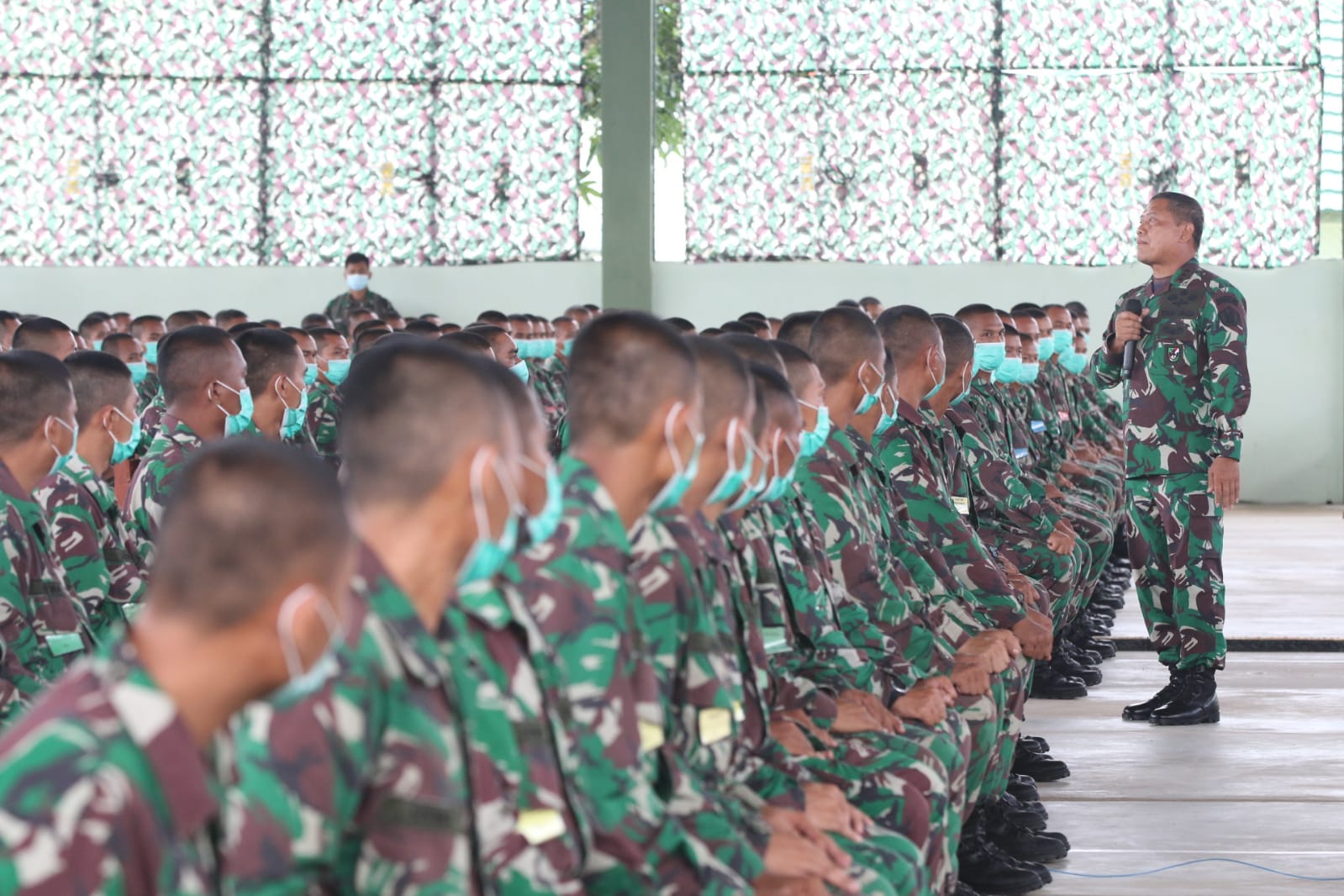 Dankodiklatad Beri Pengarahan Komcad Kodam XII/Tpr