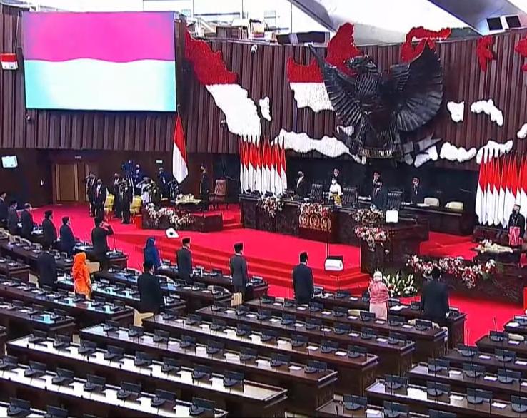 Panglima TNI Hadiri Sidang Tahunan MPR dan DPR RI di Jakarta