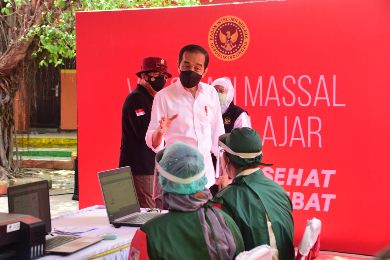 Danrem 081/DSJ Amankan Kunker Presiden Jokowi di Madiun