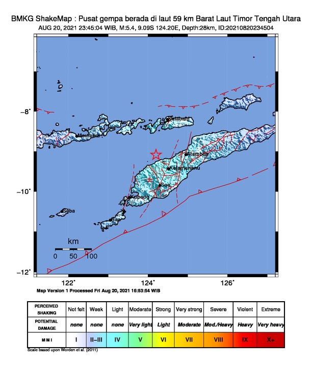 Gempa M5,1…Warga Timor Tengah Utara Rasakan Guncangan Tiga Detik