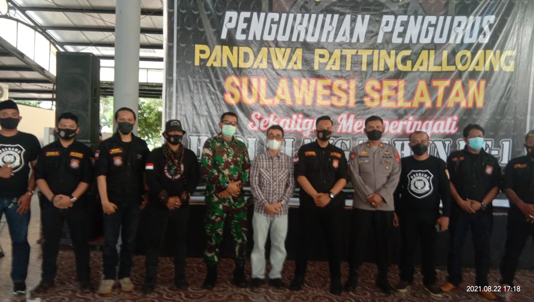 Pengukuhan Pengurus Pandawa Pattingalloang Sulsel