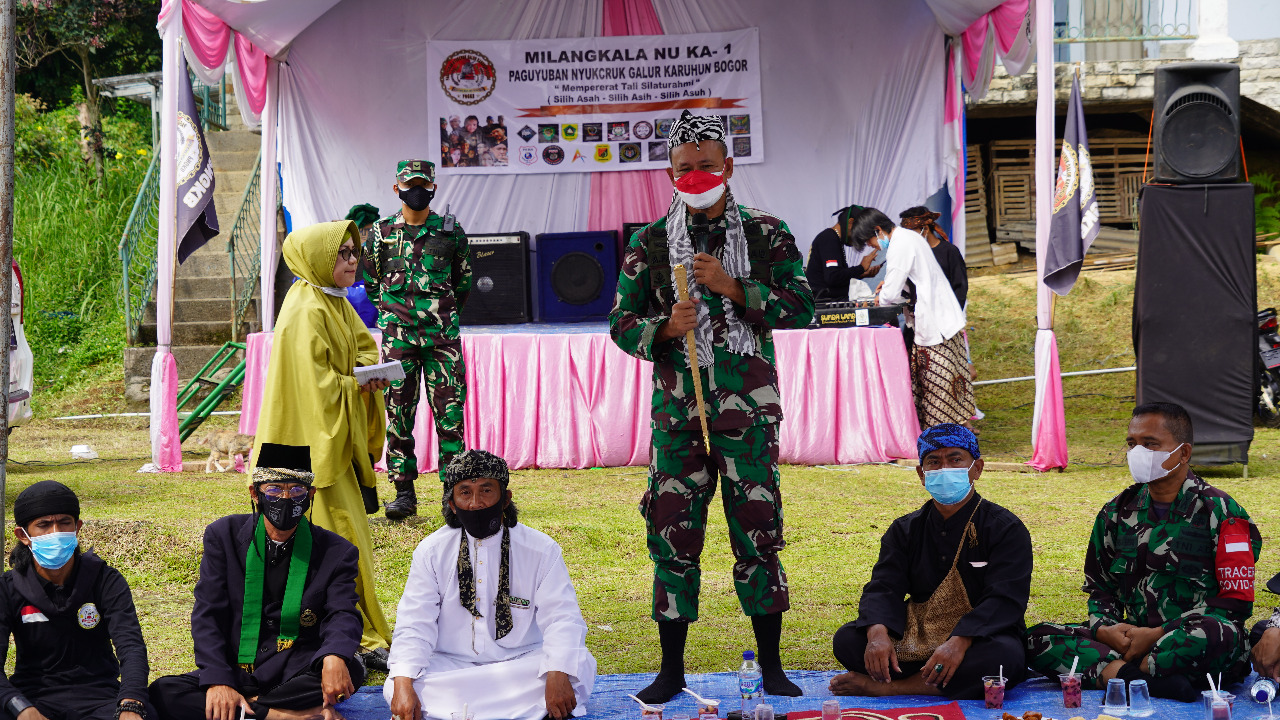 Pentingnya Jaga Budaya Bangsa, Pesan Danrem 061/SK di Paguyuban Nyukcruk Bogor