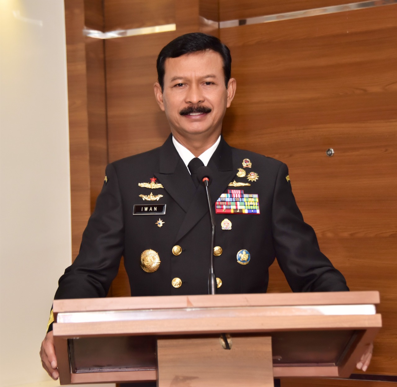 Pangkoarmada II Hadiri Secara Virtual TNI AL The 4th International Maritime Security Symposium 2021