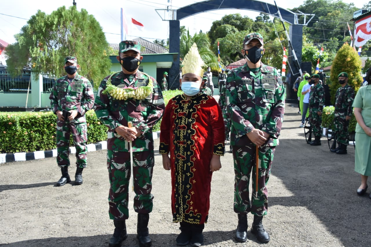 Danrem 023/KS Dampingi Pangdam I/BB Kunker Ke Kodim 0213/Nias