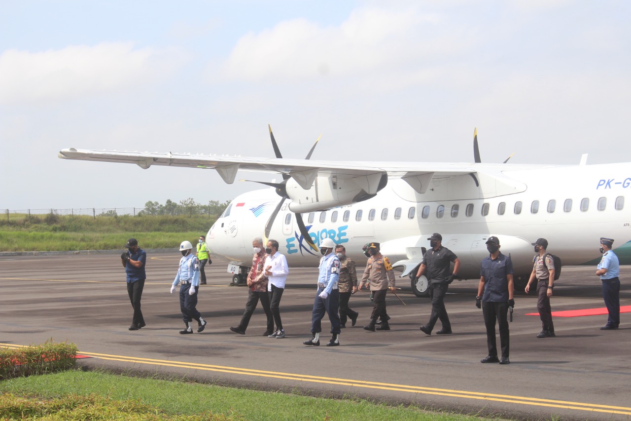 Personel Lanud J.B. Soedirman Laksanakan Pengamanan Bandara Tunggul Wulung