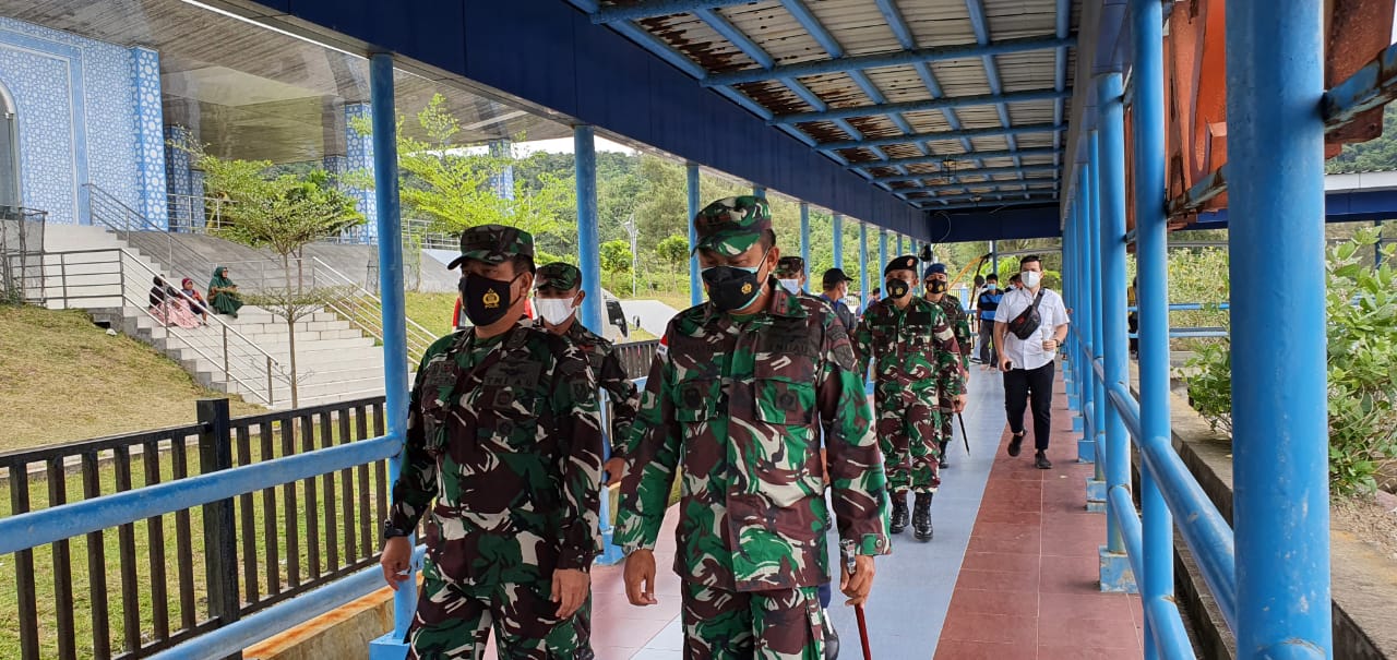 Danlanud Mus Beserta Forkopimda Kota Sabang, Sambut Marsda TNI Kusworo, S.E., M.M.,