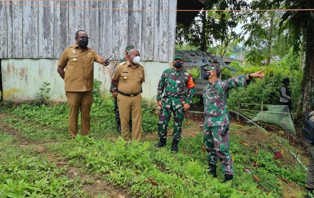 Pangdam XVIII/Kasuari Kunjungi Lokasi Penyerangan Posramil, Jamin Keamanan Maybrat