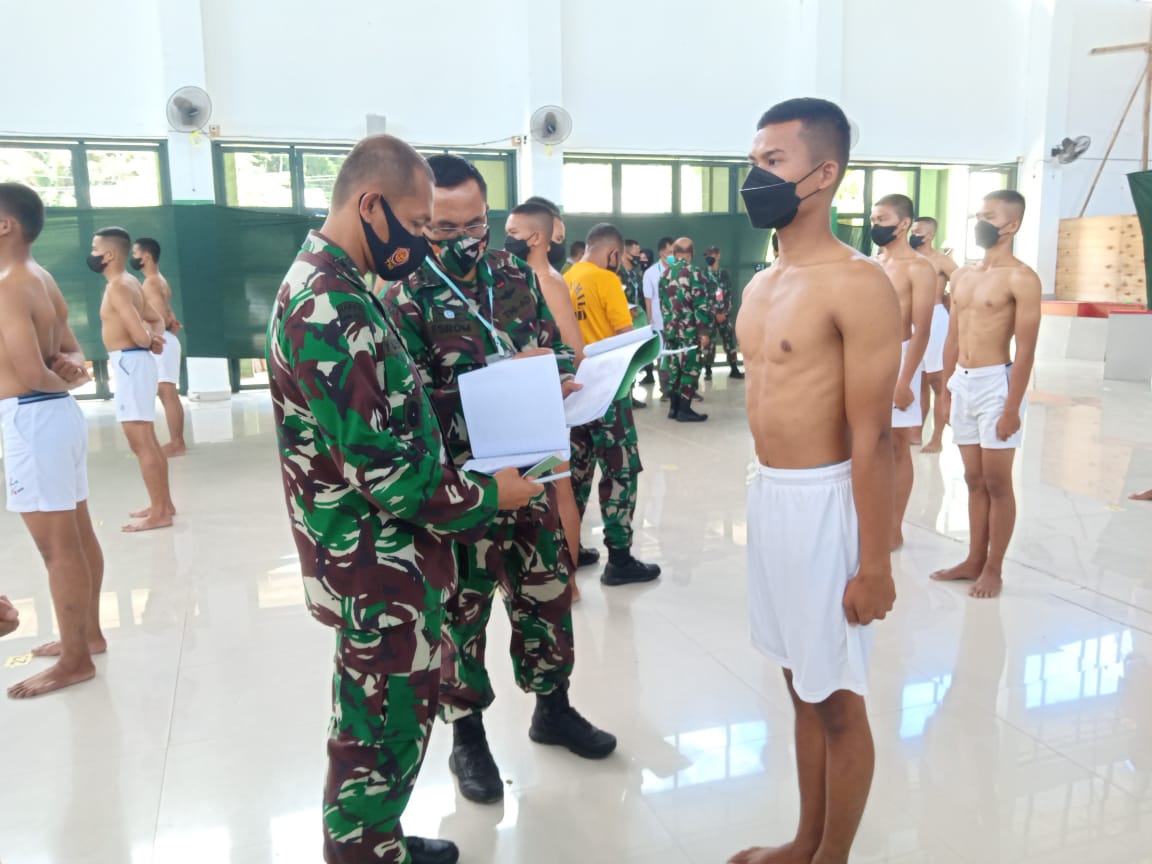 Danrem 142/Tatag : Laksanakan Seleksi Ini Secara Selektif, Obyektif Dan Transparan Serta Akuntabel