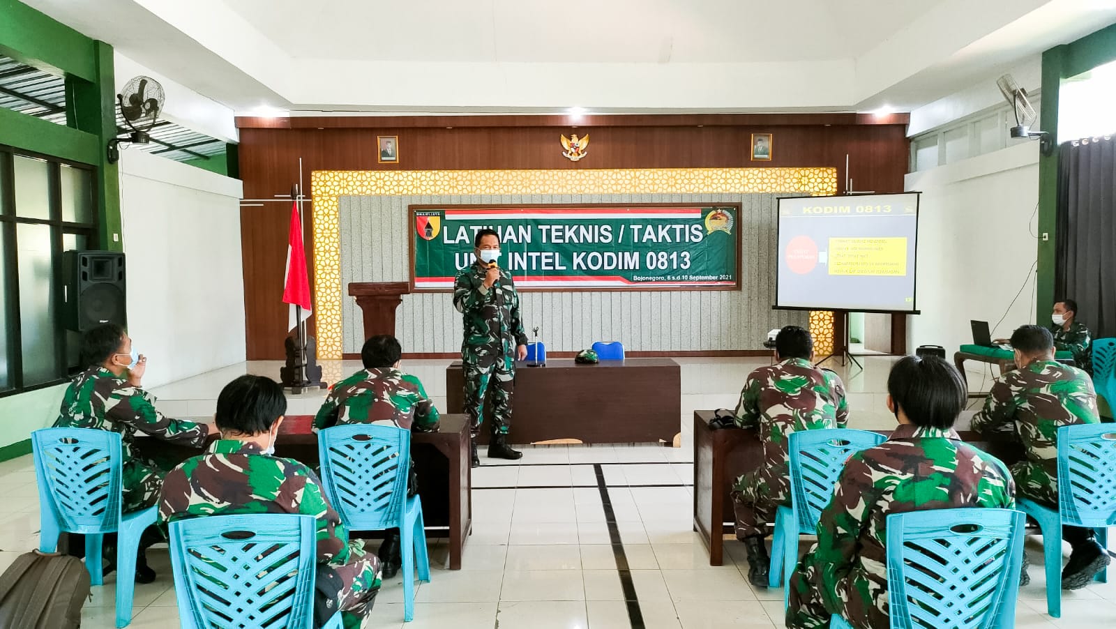 Pertajam Satuan Intelijen, Kodim Bojonegoro Gelar Latnis Unit Intel 2021