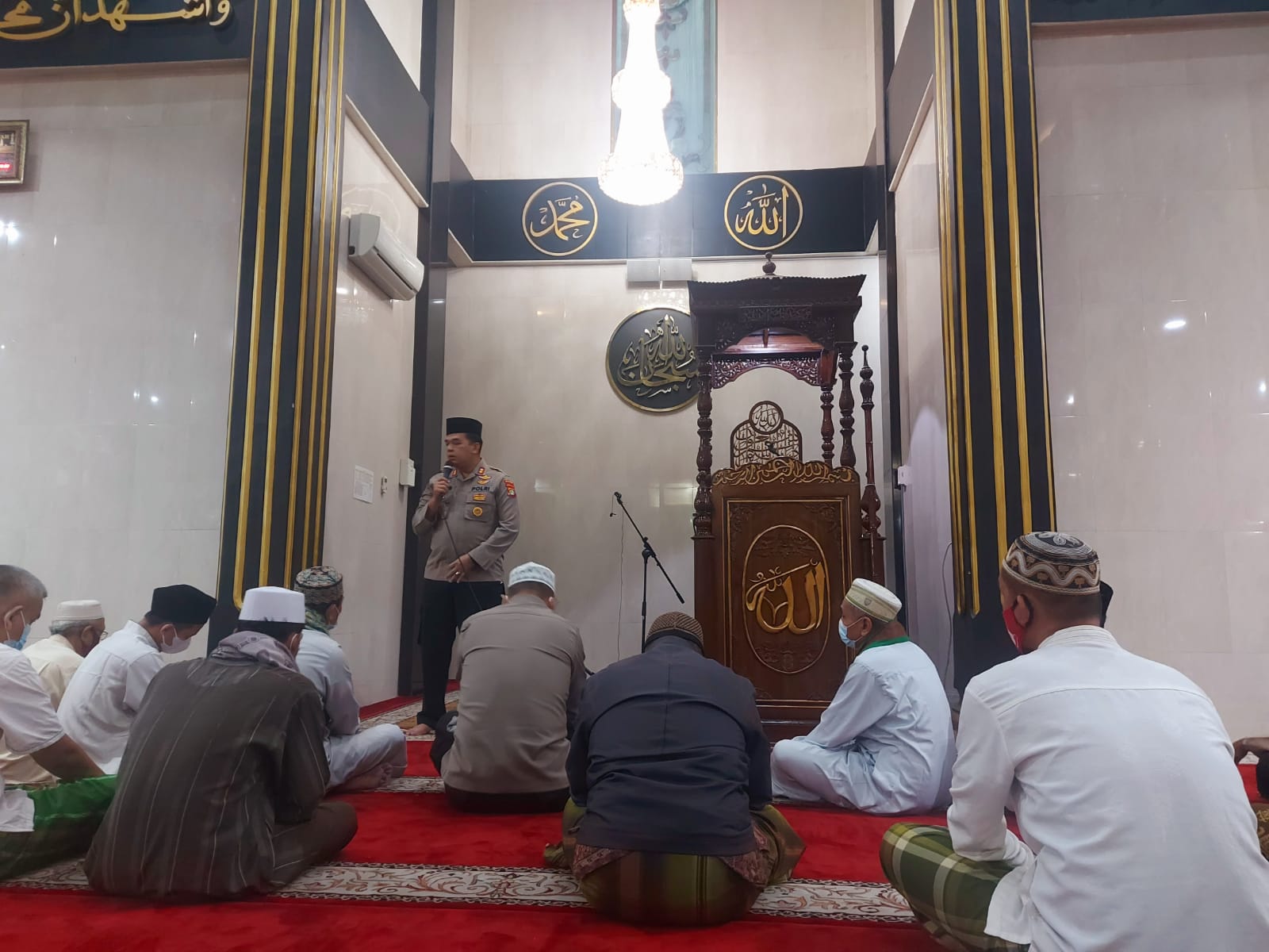 Program Suling Polda Metro Jaya Sasar Marbot Masjid Al-Inayah Kel. Cipedak Jagakarsa