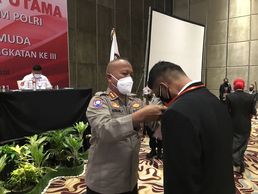 Korbinmas Baharkam Polri Membuka Diklat Gada Utama PT. Graha Yutaka Muda di Hotel Harris