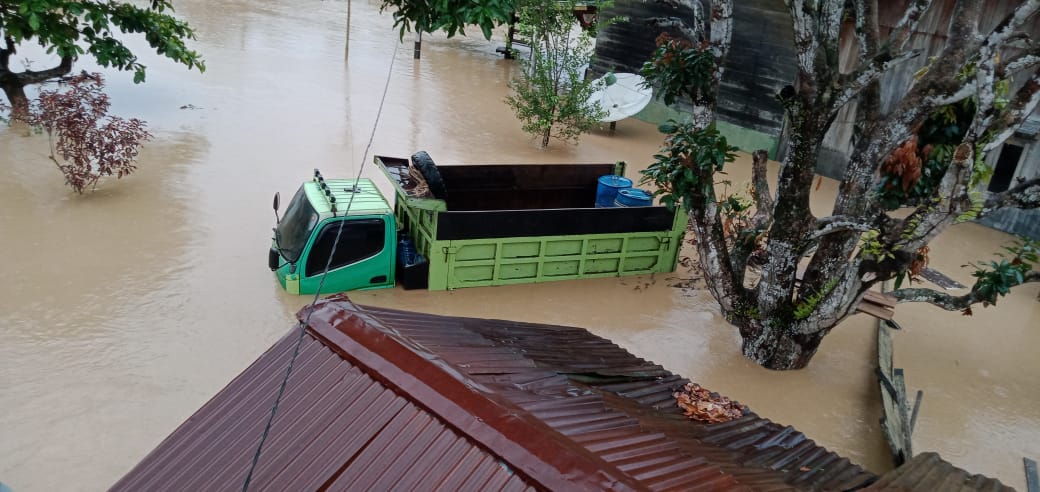 Curah Hujan Tinggi Picu Banjir di Dua Kabupaten di Papua