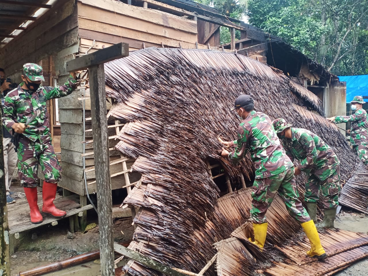 Rumahnya Dirobohkan Bukannya Sedih, Rusdi Malah Gembira