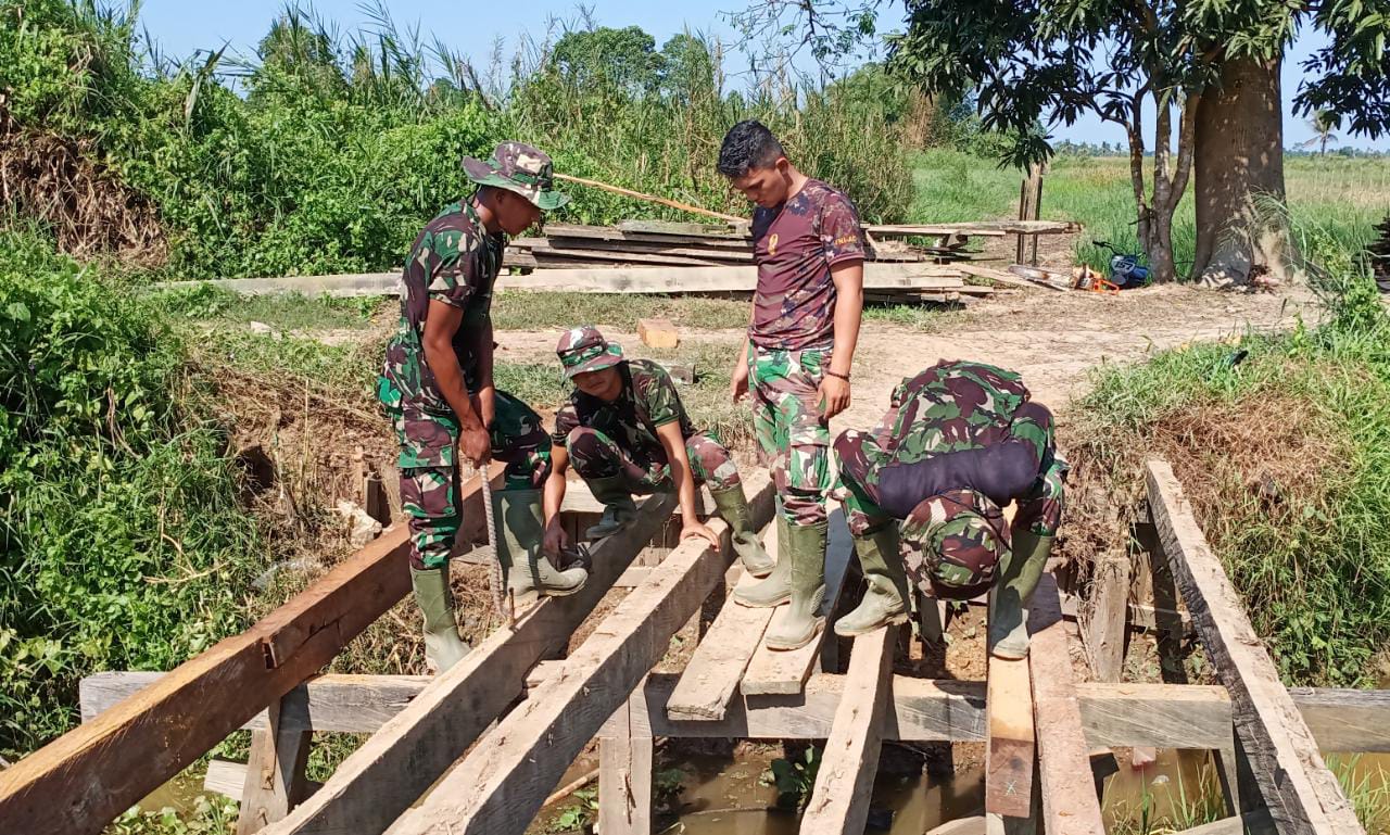 Dansatgas TMMD Kodim HST: Maksimalkan Tenaga dan Waktu Guna Tercapainya Semua Sasaran 100 Persen