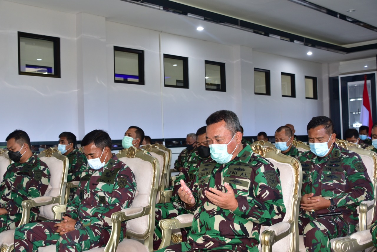 Dalam Rangka Hari Jadi Ke-76 TNI AL, Koarmada III Laksanakan Doa Bersama Lintas Agama Untuk Bangsa dan Negara