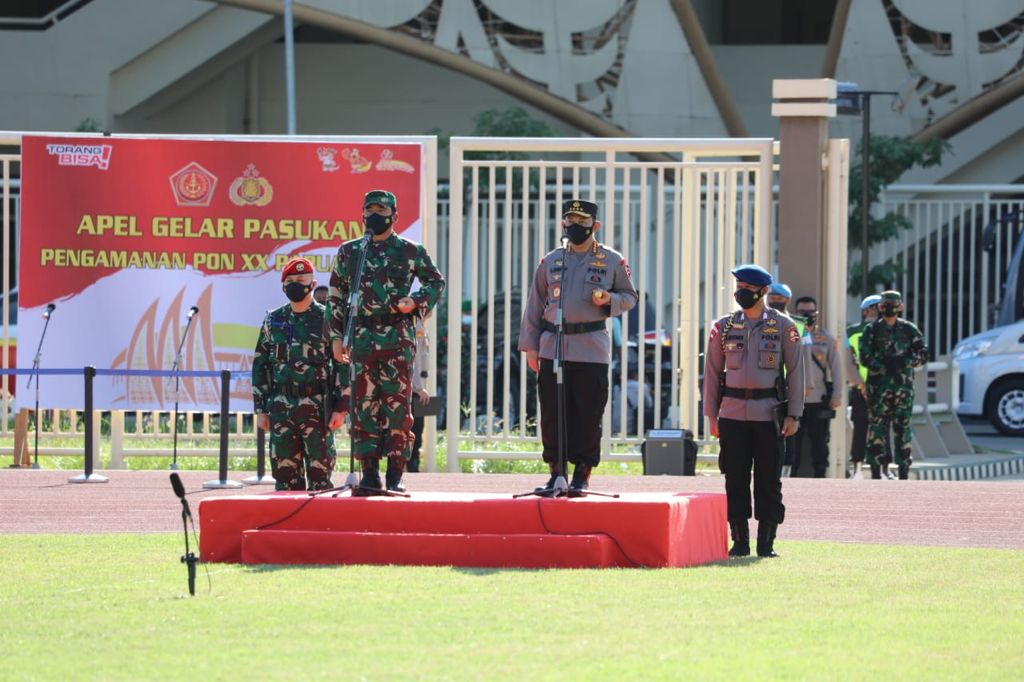 Panglima TNI : TNI-Polri Jamin Keamanan Pelaksanaan PON XX Di Papua