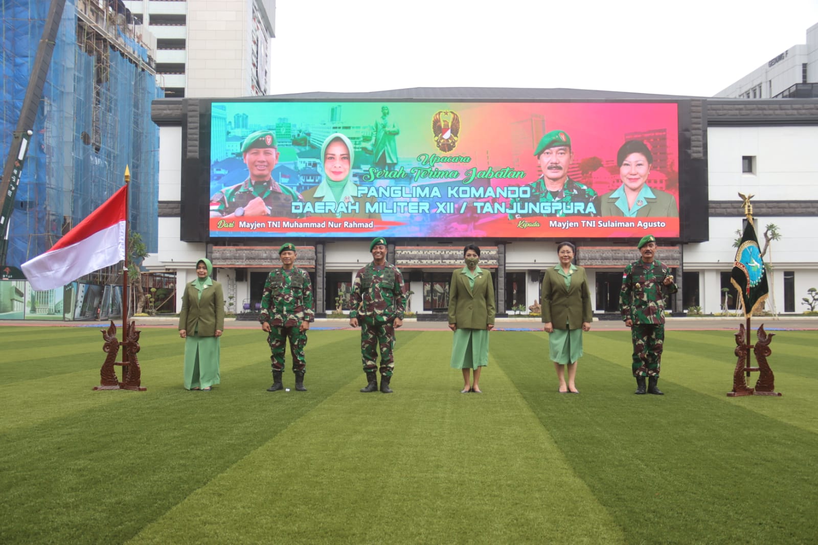 Mayjen TNI Sulaiman Agusto Resmi Jabat Pangdam XII/Tpr