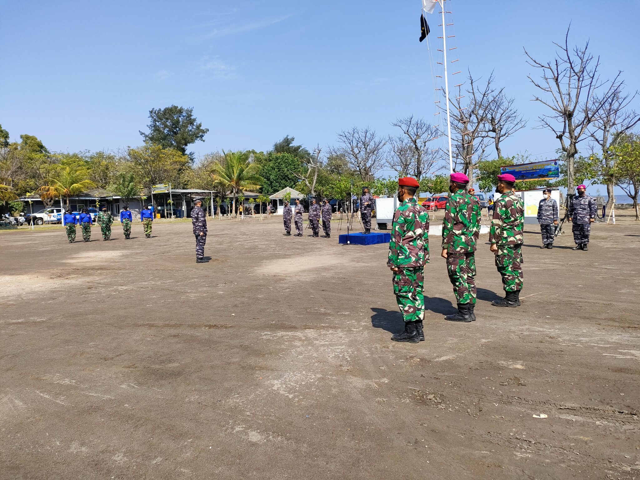 Komandan Pushidros TNI AL Tutup Pelatihan Pemantauan Pengetahuan Hidro-Oseonografi Pasukan Khusus TNI AL