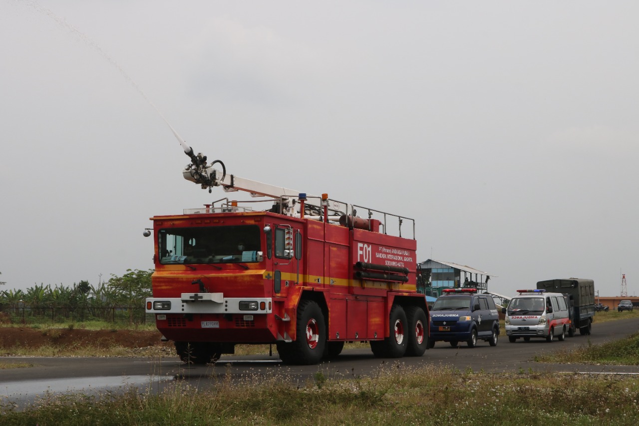 Latihan Crash Team Di Lanud J.B. Soedirman