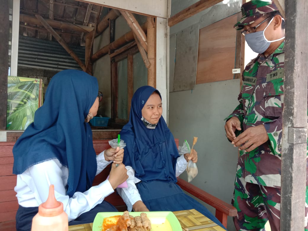 Hadirnya TMMD, Gembira Pelajar Trembes