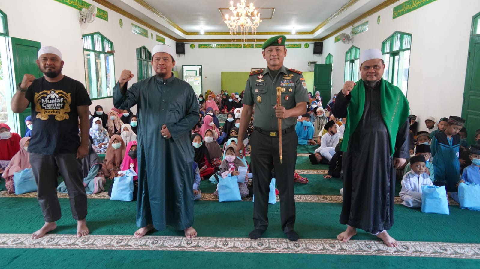 Jum’at Berkah Korem 061/Sk, Silaturahmi di Masjid Baitul Muslimin Ciawi Bogor