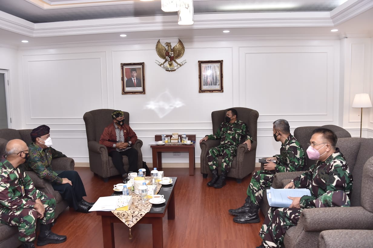 Kasum TNI Terima Audiensi Ketua Mahasabha PHDI 2021