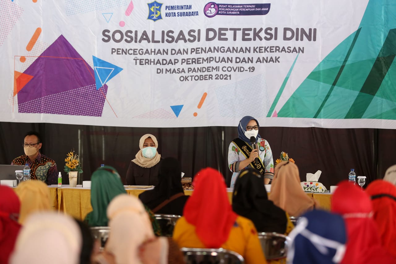 Pemkot Surabaya Deteksi Dini Pencegahan dan Penanganan Kekerasan Terhadap Anak Usia Dini Bersama Bunda Paud