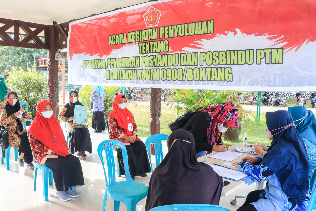 Rangkaian TMMD 112, Selain Penyuluhan, Kader Posyandu di Bontang juga Ikuti Lomba PMT Berbahan Lokal