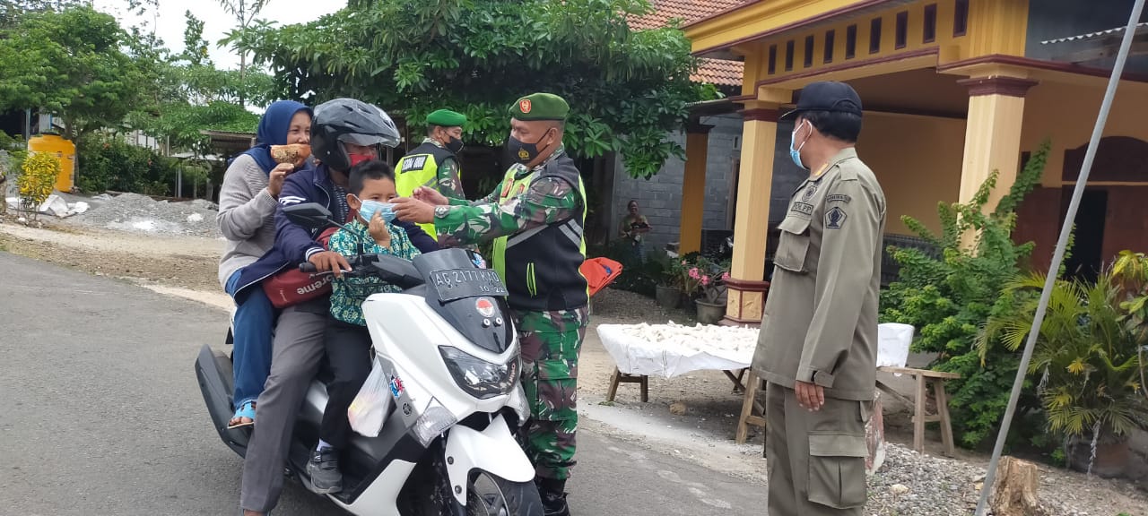 Putus Penyebaran Covid 19, Kodim 0808/Blitar Bersama Petugas Gabungan Rutin Gelar Operasi Yustisi