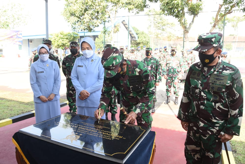 Dankoharmatau Resmikan Renovasi Kantor Sathar 41 dan Gudang Sathar 72