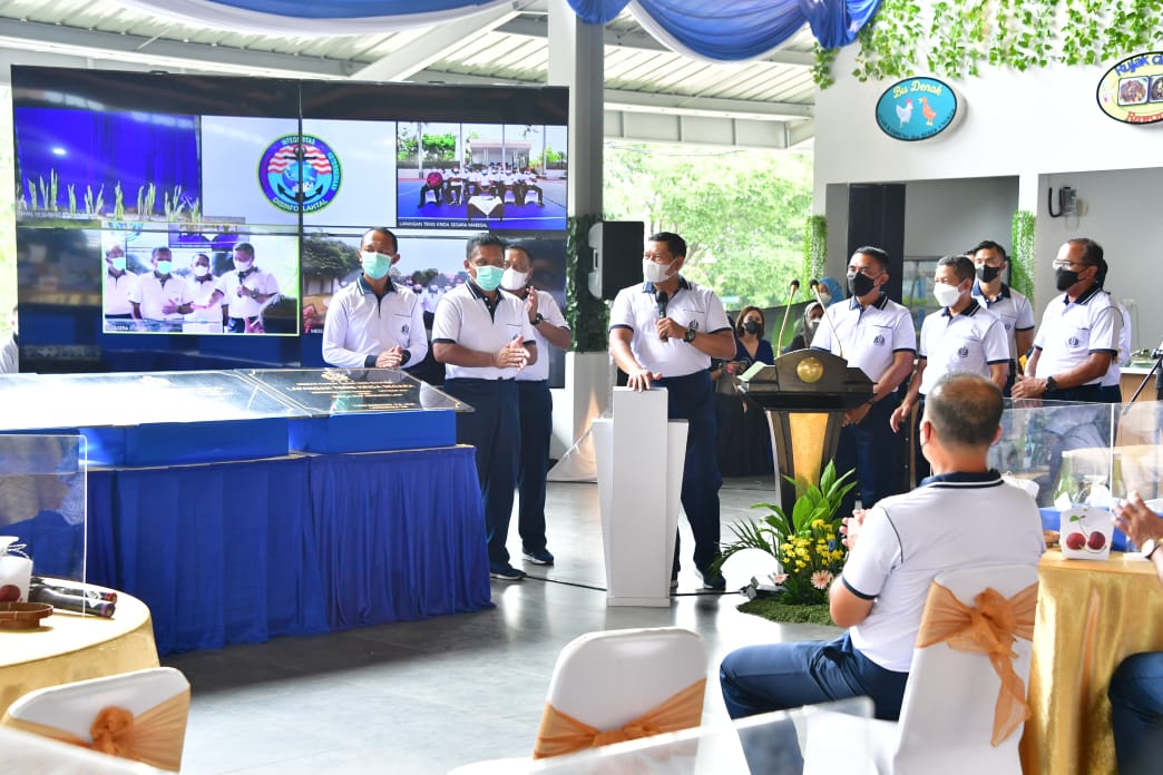 Kasal Pacu Pembangunan Infrastruktur TNI AL