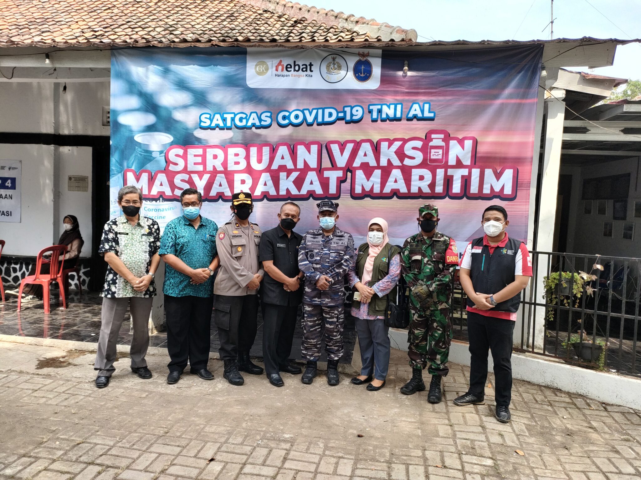 Sasar Pelajar SMP dan SMA, TNI AL Gelar Serbuan Vaksinasi di Subang