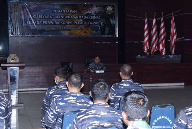 Latihan Operasi Amfibi Akan Menjadi Uji Coba Buku Isyarat Manuvra BIMA