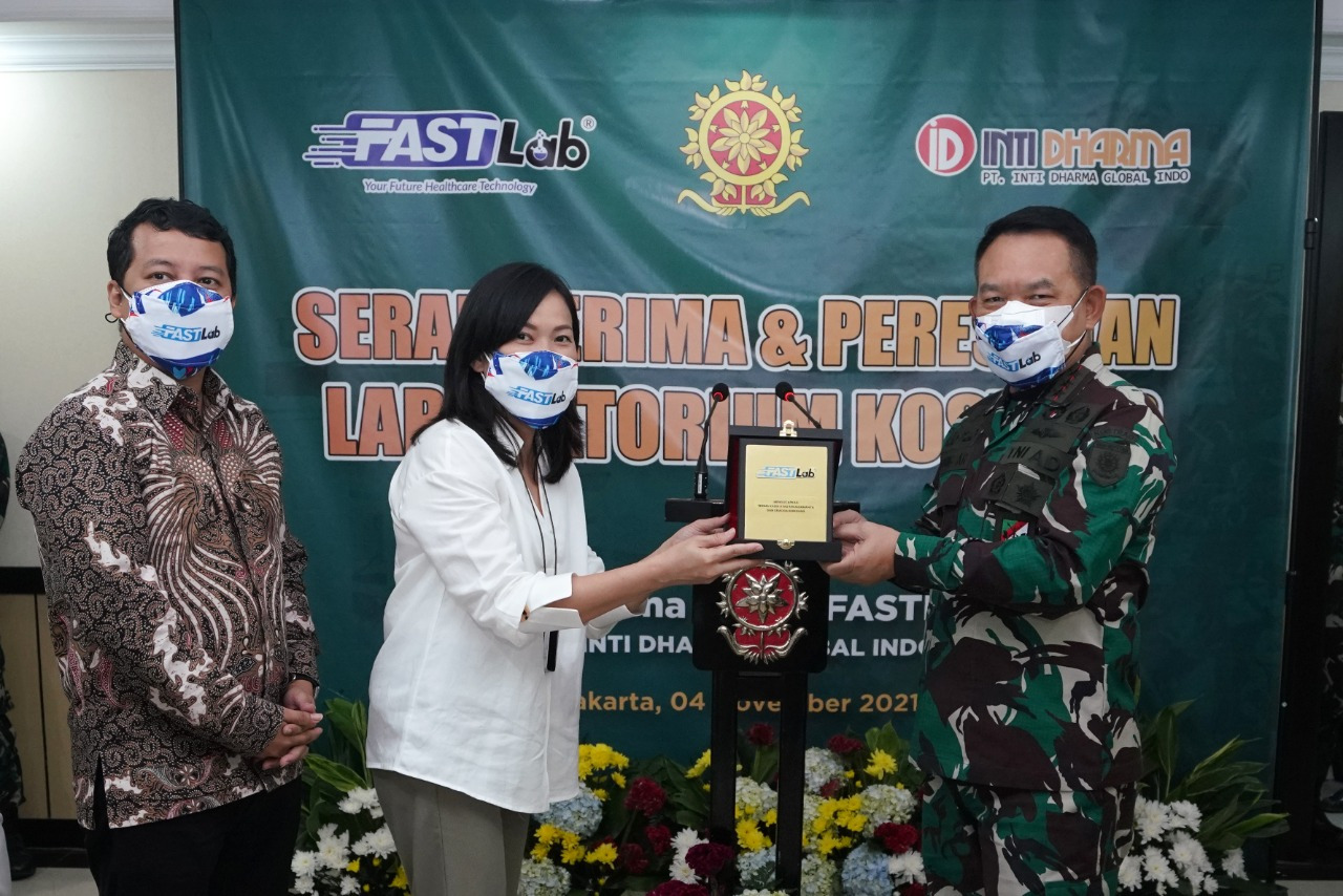 Pangkostrad Resmikan Laboratorium Klinik Makostrad