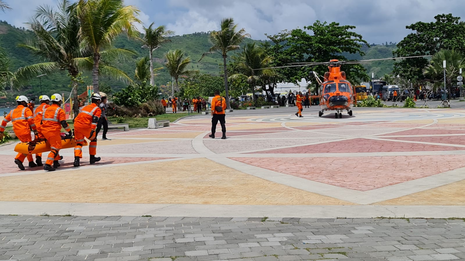 Gladi Bersih Simulasi Healthy, Safety, and  Security Protokol DPSP Mandalika