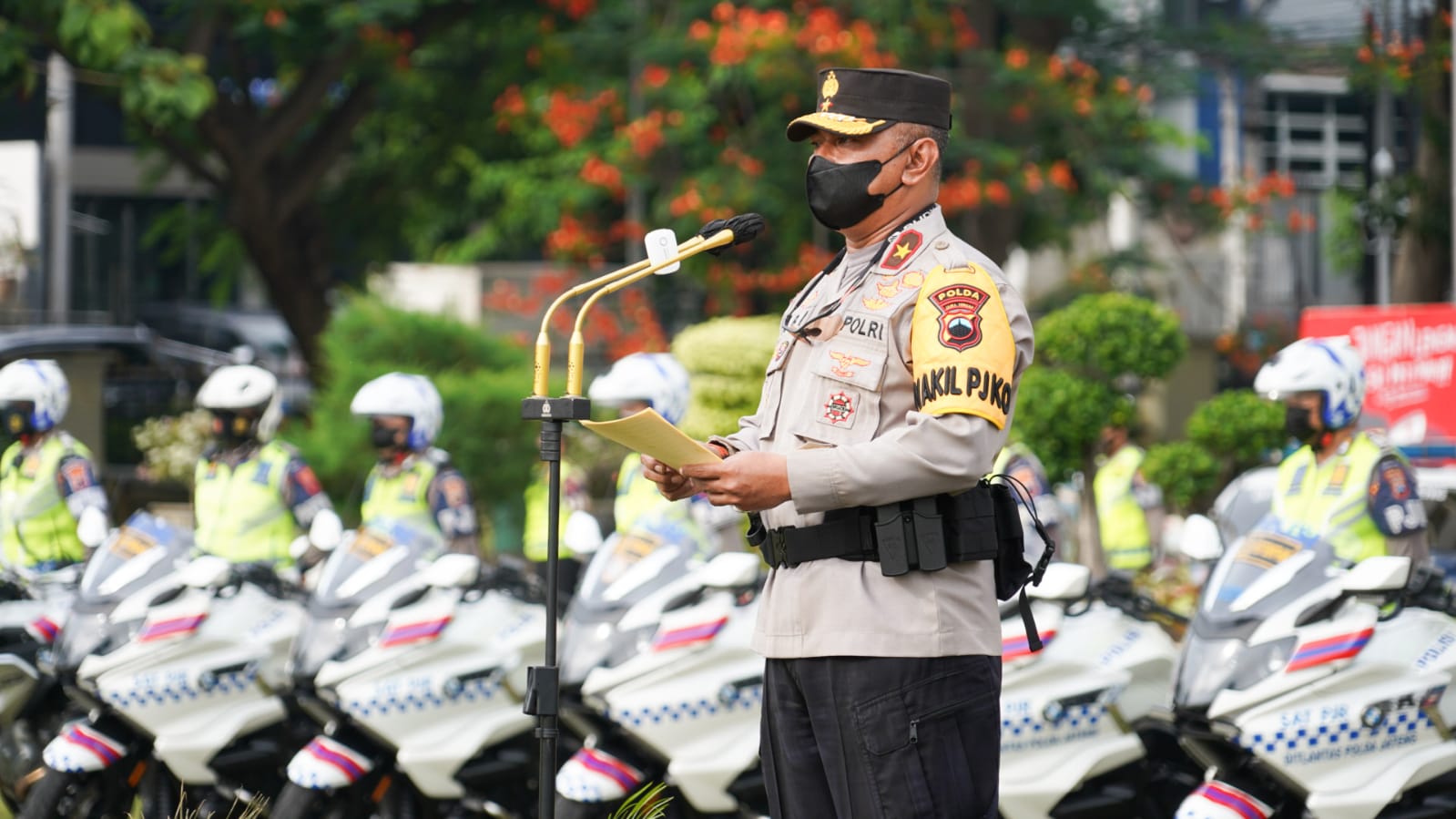 Dirlantas Polda Jateng Resmi Gelar Operasi Zebra Candi 2021 