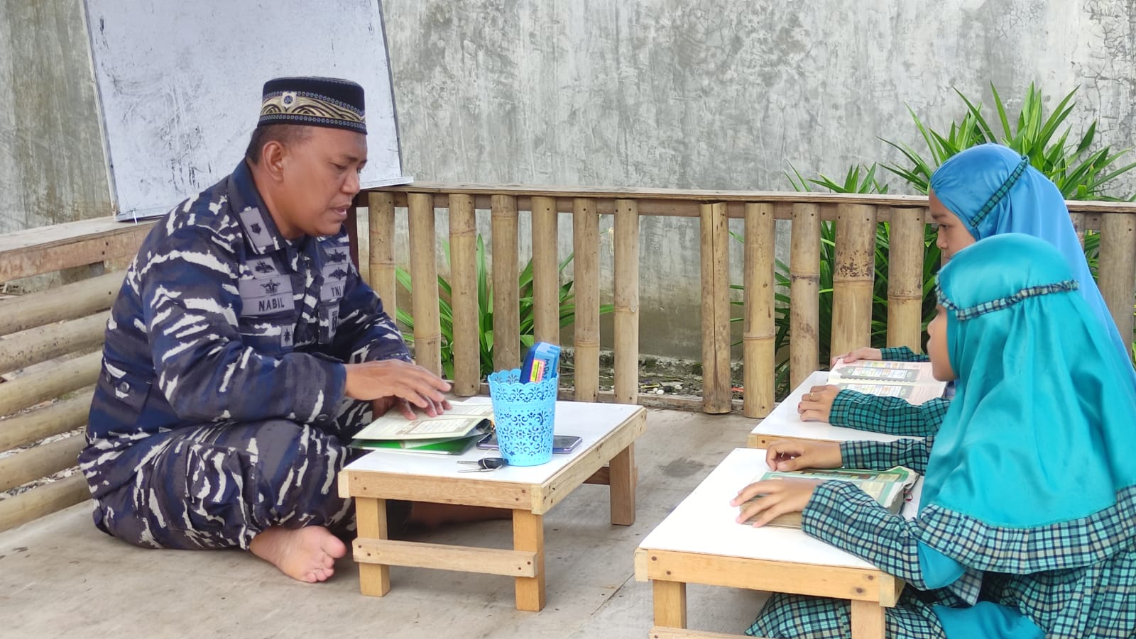 Gunakan Uang Pribadi, Perwira TNI AL Dirikan Pesantren Tahfiz Qur’an