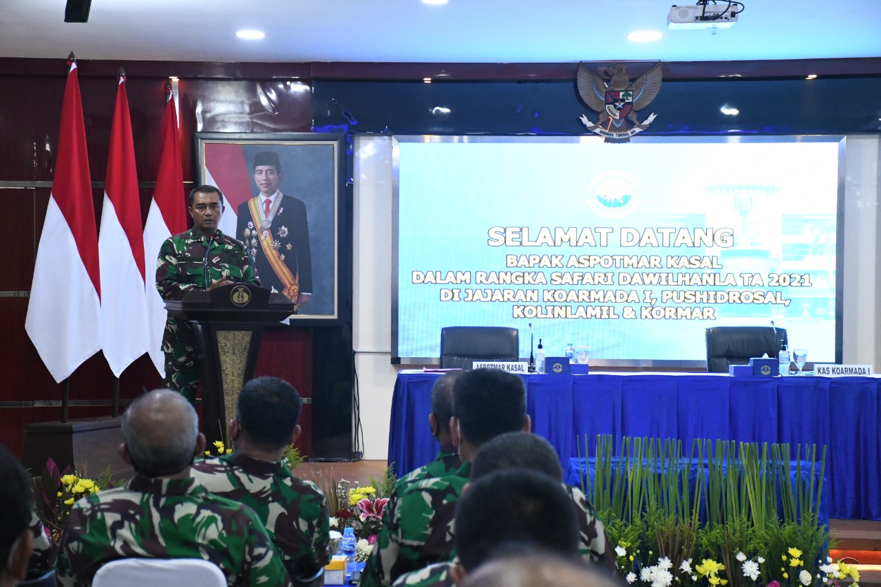 Safari Wilayah Pertahanan Laut, Kolinlamil Fokuskan Fungsi Pembinaan Angkutan Laut Nasional